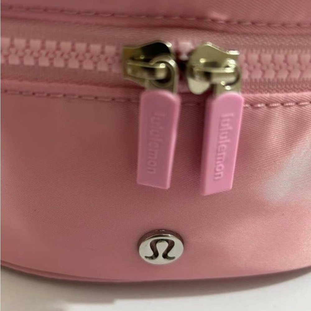 Barbie Pink Lululemon Oval Top-Access Makeup Bag Organizer
